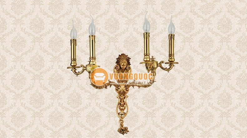 Đèn chùm đồng nhập khẩu nghệ thuật abr184-10